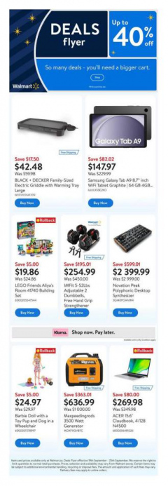 Catalogue Walmart